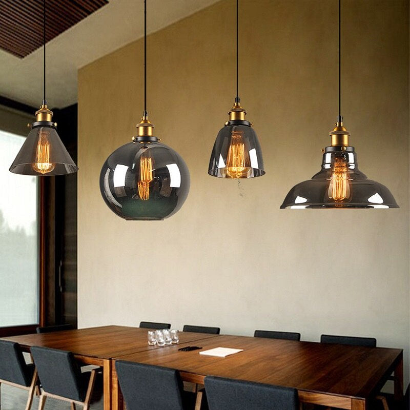 Suspension Luminaire Antique Style Vintage - RetroLux-suspension luminaire-Olloret