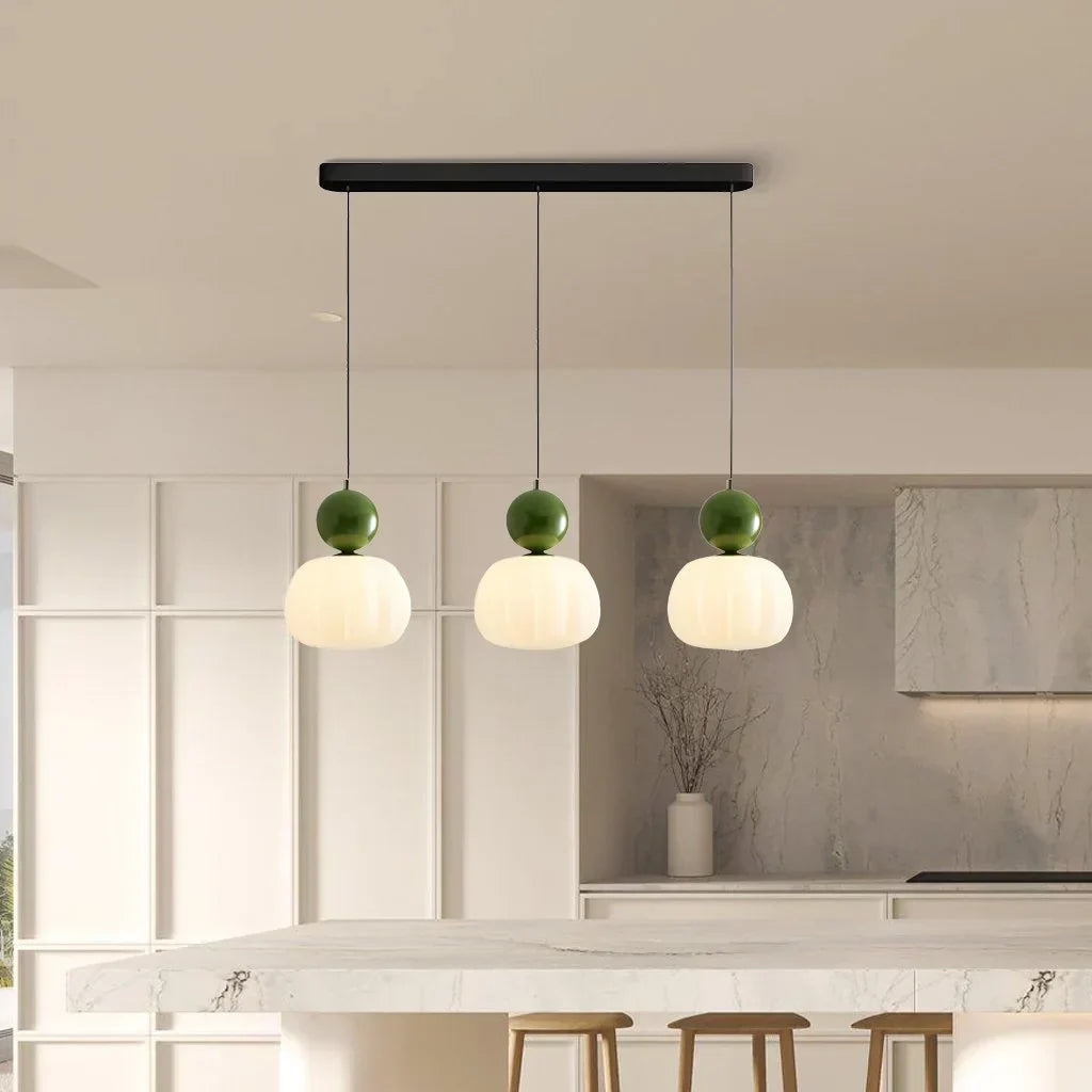 Suspension Luminaire Art Déco Crème Élégante - Scout-suspension luminaire-Olloret