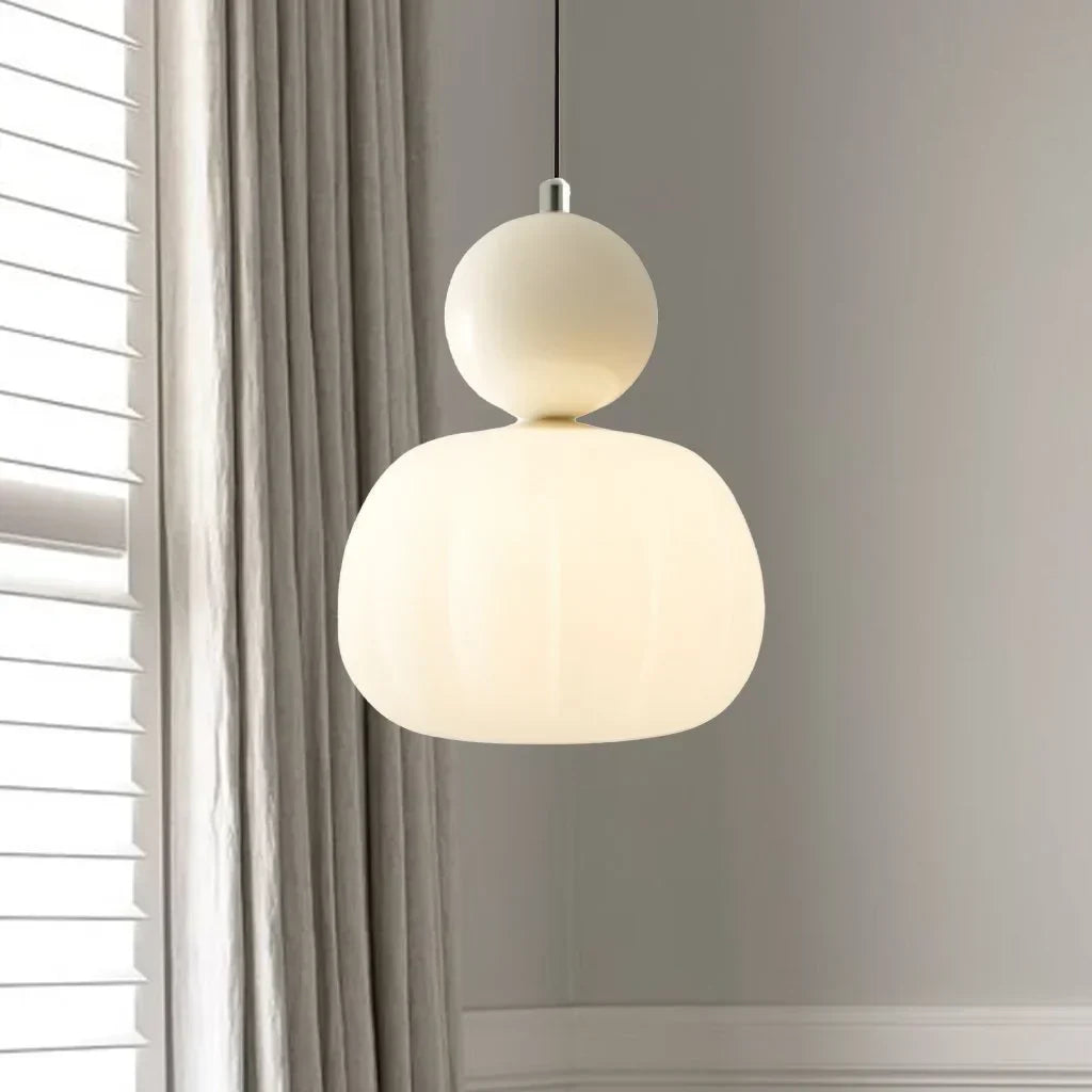 Suspension Luminaire Art Déco Crème Élégante - Scout-suspension luminaire-Olloret