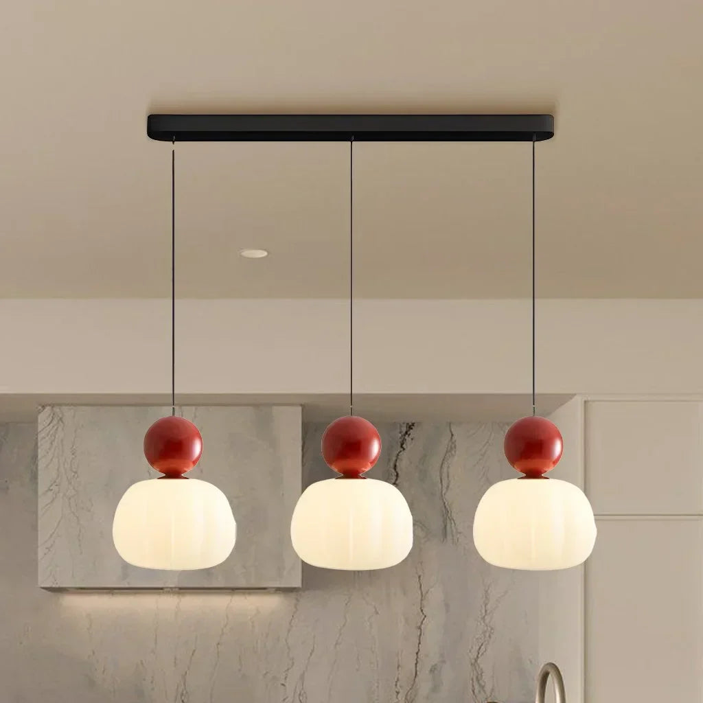 Suspension Luminaire Art Déco Crème Élégante - Scout-suspension luminaire-Olloret