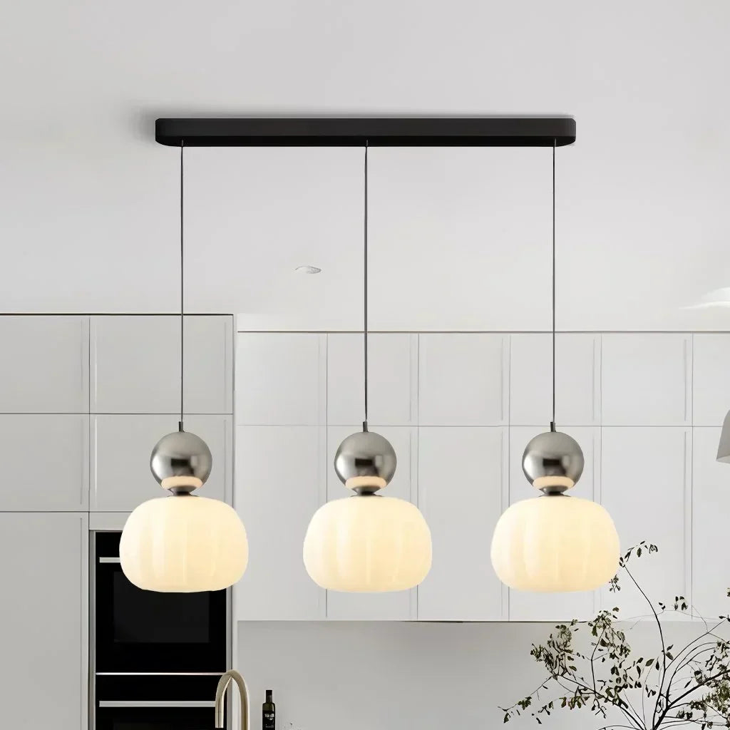 Suspension Luminaire Art Déco Crème Élégante - Scout-suspension luminaire-Olloret