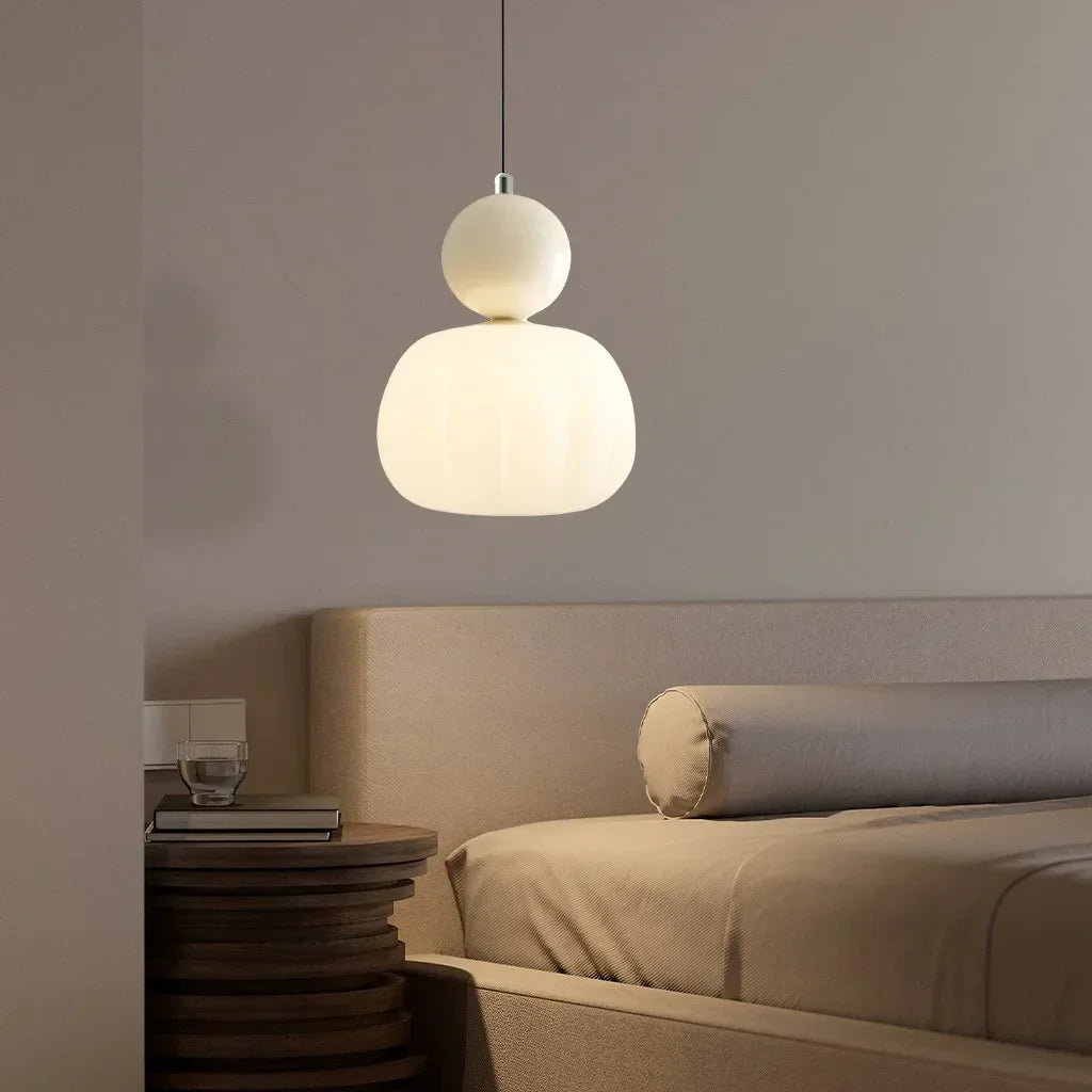 Suspension Luminaire Art Déco Crème Élégante - Scout-suspension luminaire-Olloret