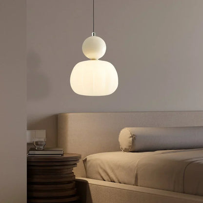 Suspension Luminaire Art Déco Crème Élégante - Scout-suspension luminaire-Olloret