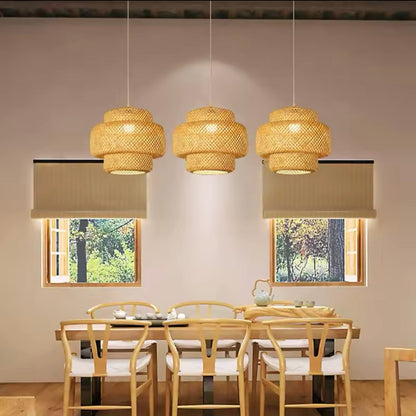 Suspension Luminaire Élégant Style Japonais - Sapporo-suspension luminaire-Olloret