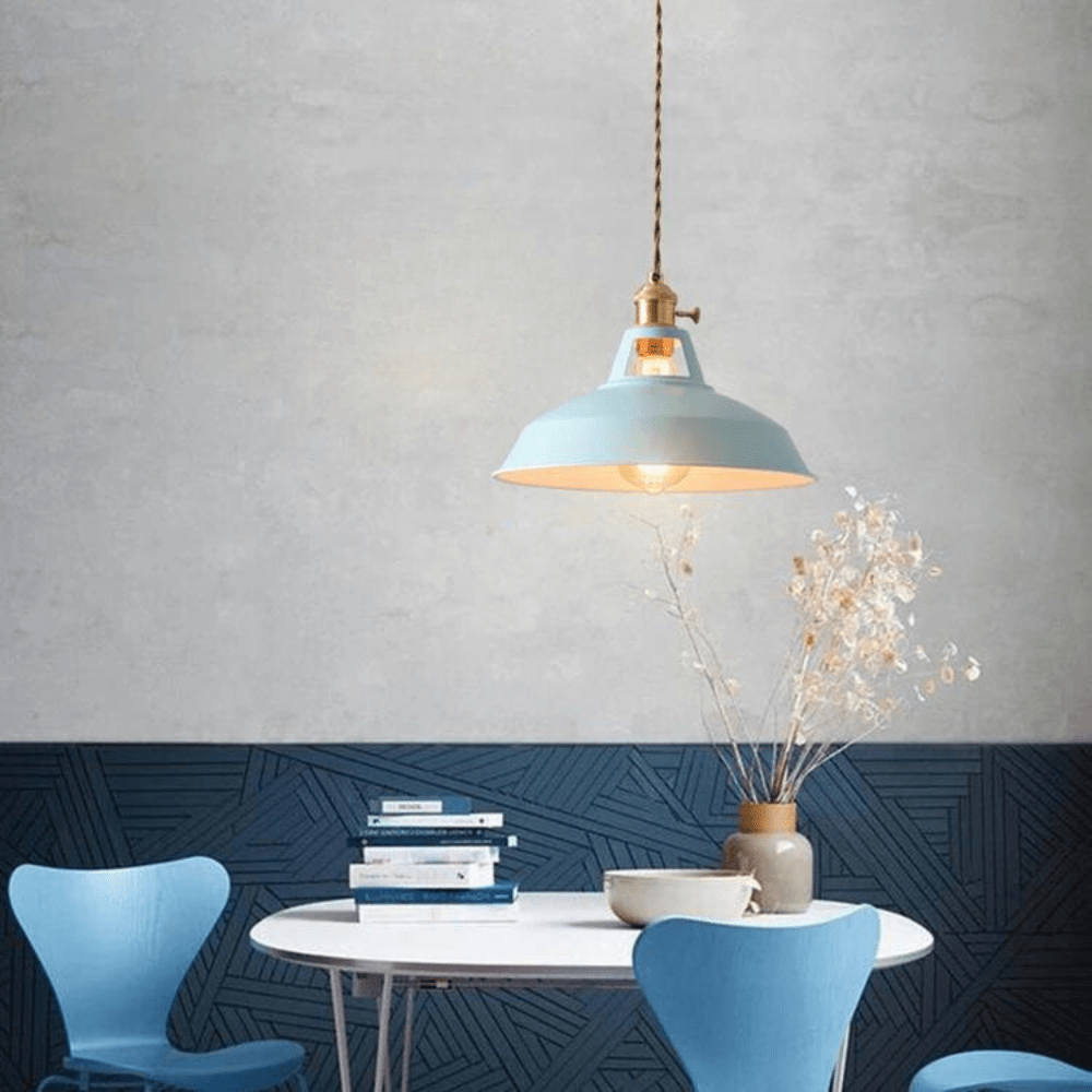 Suspension Luminaire Industrielle LED Raffinée - Ferro-suspension luminaire-Olloret