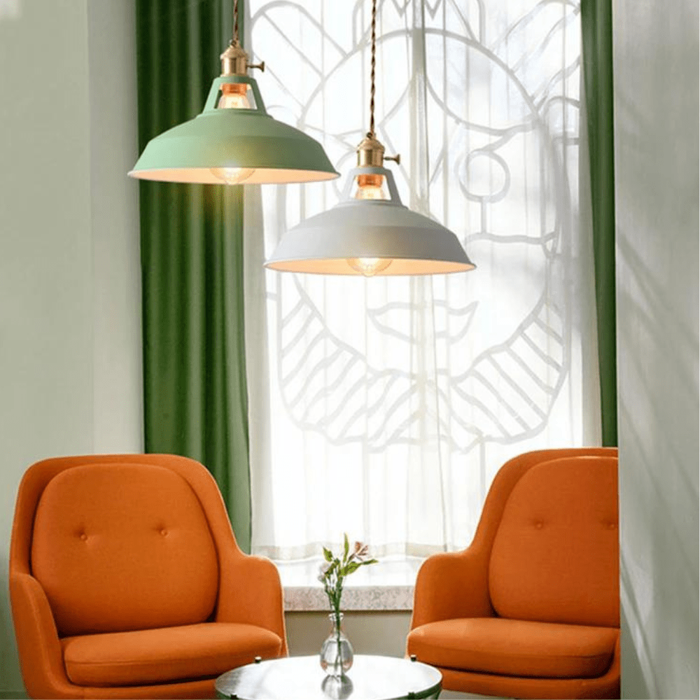 Suspension Luminaire Industrielle LED Raffinée - Ferro-suspension luminaire-Olloret