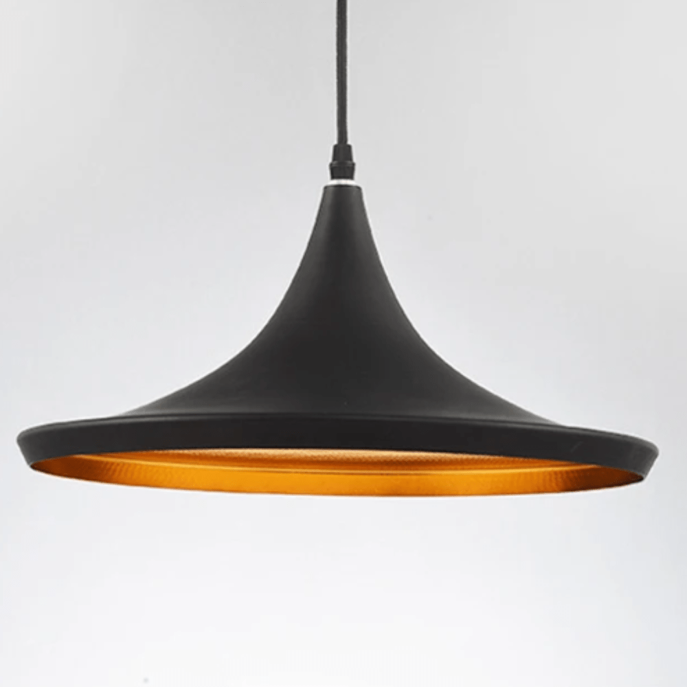 Suspension Luminaire Industrielle Noire à LED - Ferro-suspension luminaire-Olloret