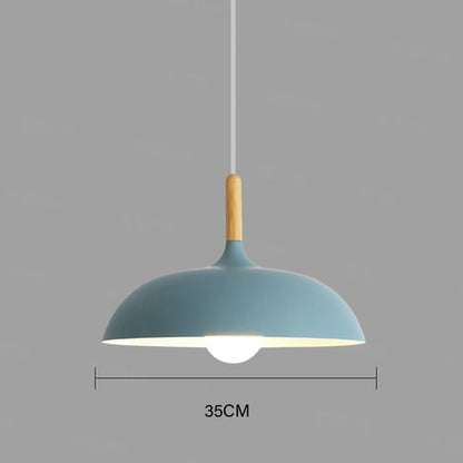 Suspension Luminaire Style Nordique Élégant - NordicOak-suspension luminaire-Olloret