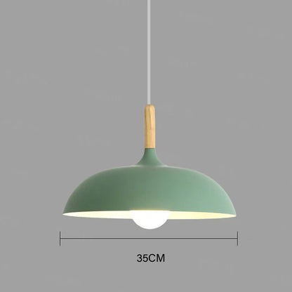 Suspension Luminaire Style Nordique Élégant - NordicOak-suspension luminaire-Olloret
