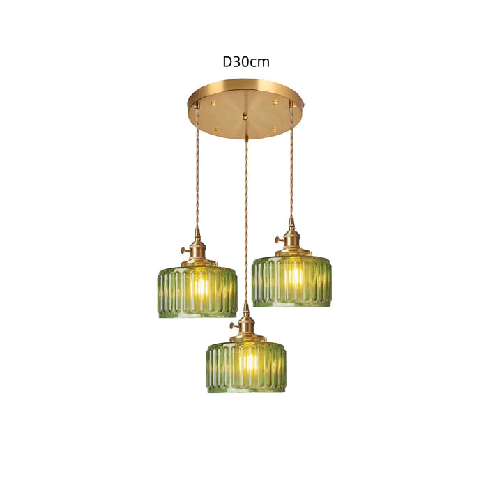 Suspension Luminaire Vintage en Cristal Élégant - Aurora-suspension luminaire-Olloret