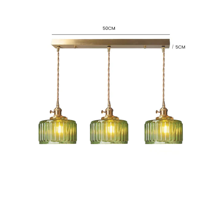 Suspension Luminaire Vintage en Cristal Élégant - Aurora-suspension luminaire-Olloret