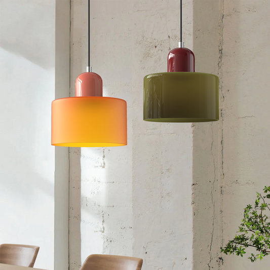 Suspension Luminaire en Verre Style Bauhaus Créatif - BauLume-suspension luminaire-Olloret