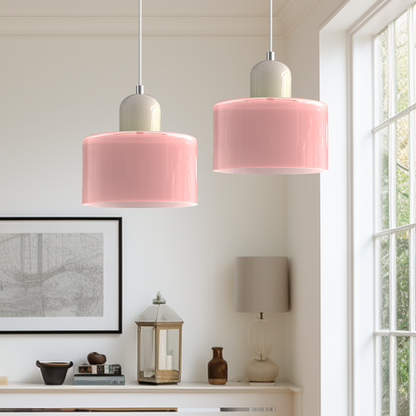 Suspension Luminaire en Verre Style Bauhaus Créatif - BauLume-suspension luminaire-Olloret