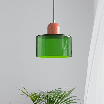 Suspension Luminaire en Verre Style Bauhaus Créatif - BauLume-suspension luminaire-Olloret