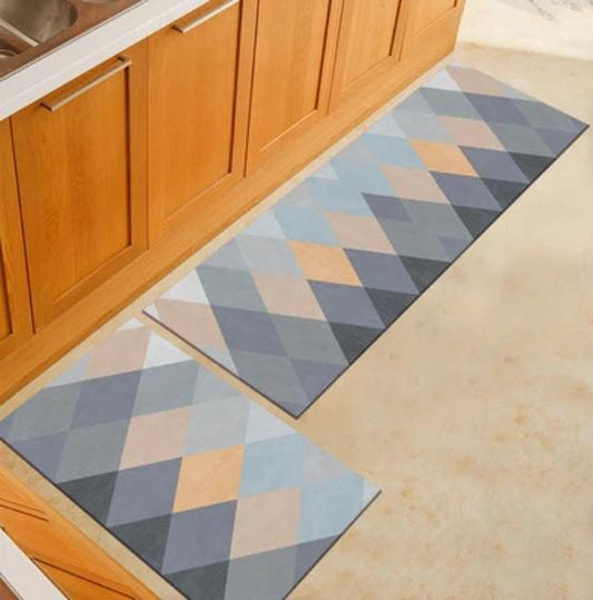 Tapis de Cuisine Lavable Antidérapant Design Abstrait - Miron-tapis cuisine-Olloret