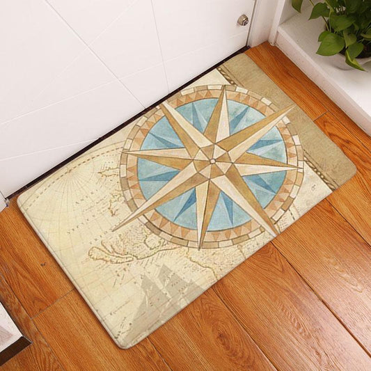 Tapis de Cuisine Lavable Antidérapant au Style Marin - Rivage-tapis cuisine-Olloret