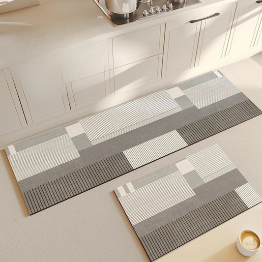 Tapis de Cuisine Lavable Antidérapant et Durable - Elena-tapis cuisine-Olloret