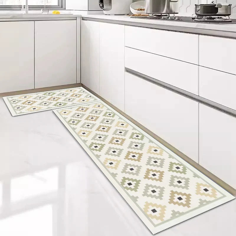 Tapis de Cuisine Lavable Antidérapant et Résistant aux Taches - Elena-tapis cuisine-Olloret