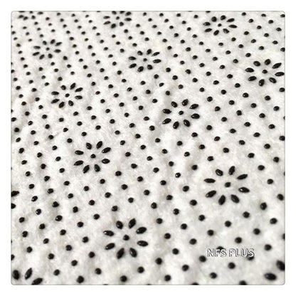 Tapis de Cuisine Lavable Design Géométrique en Noir et Blanc - Campal-tapis cuisine-Olloret