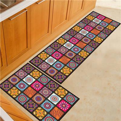 Tapis de Cuisine Lavable Imitation Carrelage - Lineo-tapis cuisine-Olloret