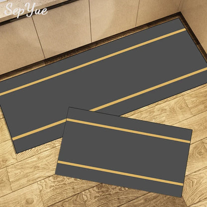 Tapis de Cuisine Lavable Long en Velours Cristal - Kitchen-tapis cuisine-Olloret