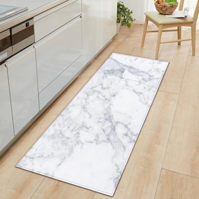 Tapis de Cuisine Lavable Marbre Chic et Pratique - Caliza-tapis cuisine-Olloret