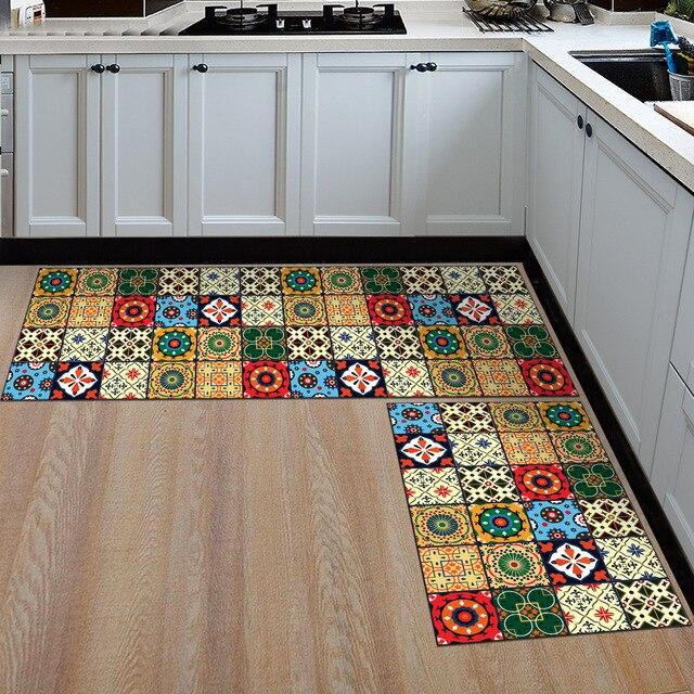 Tapis de Cuisine Vinyle Lavable Antidérapant - Azmir-tapis cuisine-Olloret