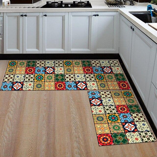 Tapis de Cuisine Vinyle Lavable Antidérapant - Azmir-tapis cuisine-Olloret