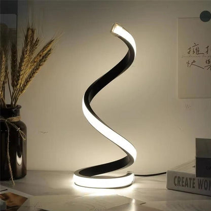 Lampe de Bureau LED Design en Spirale - Luminara-Olloret