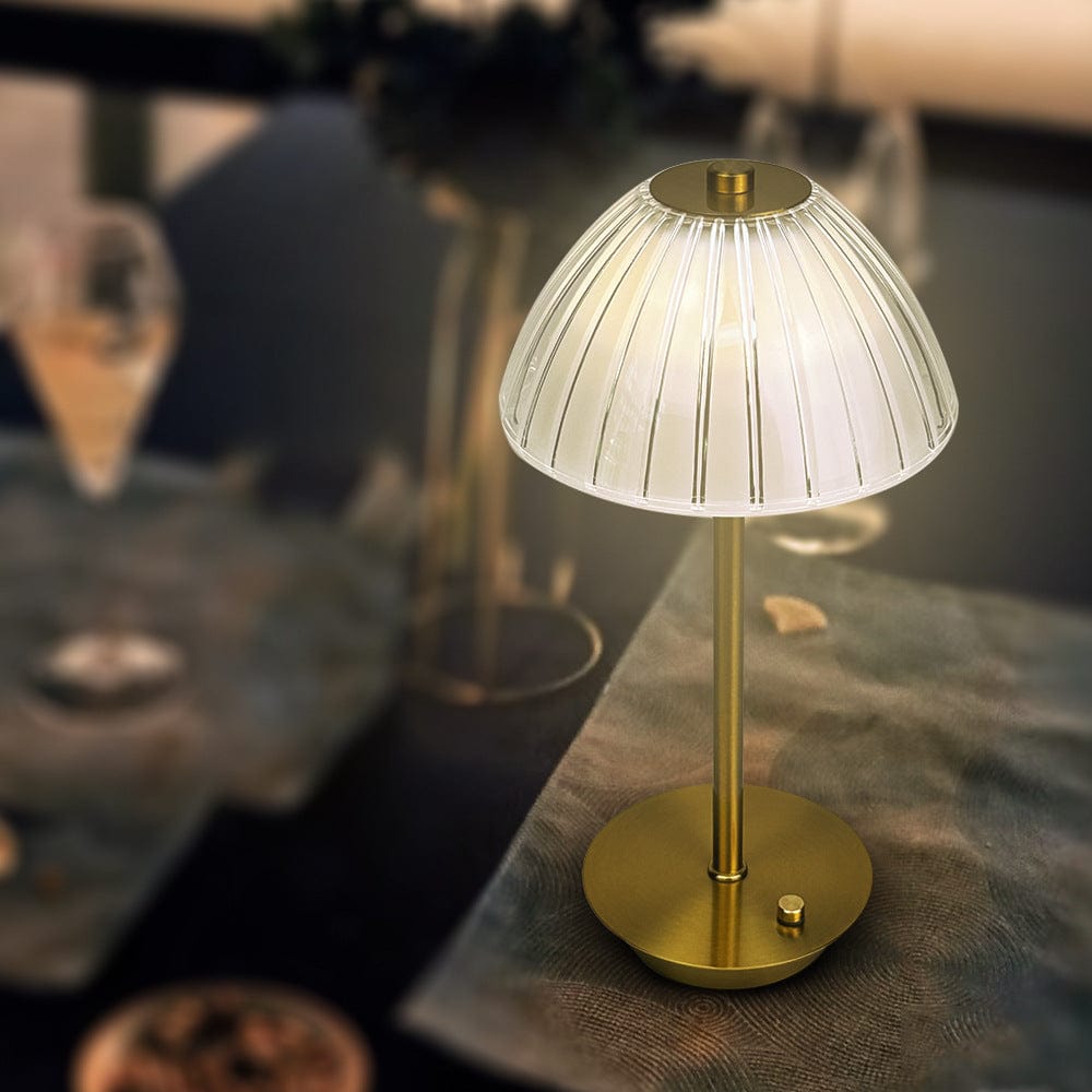 Lampe de Chevet Sans Fil Élégante et Rétro - Luxara-Olloret