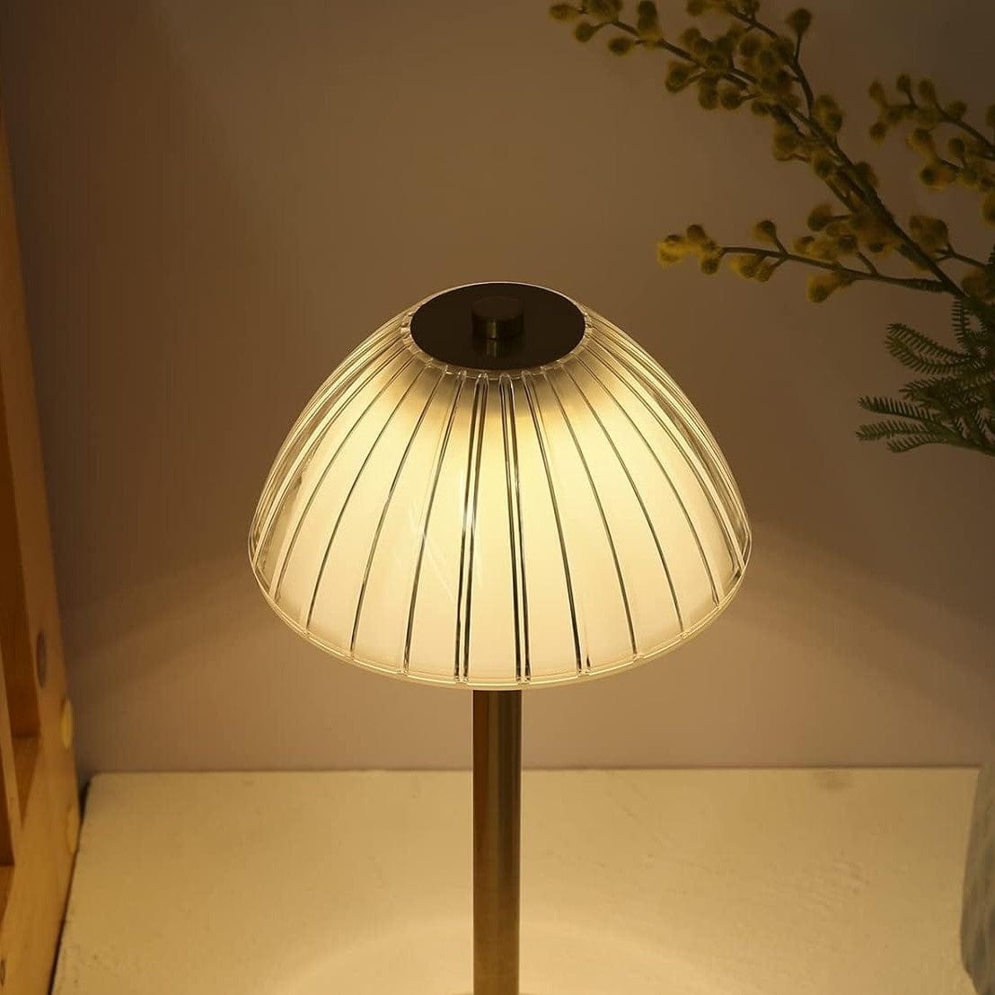 Lampe de Chevet Sans Fil Élégante et Rétro - Luxara-Olloret