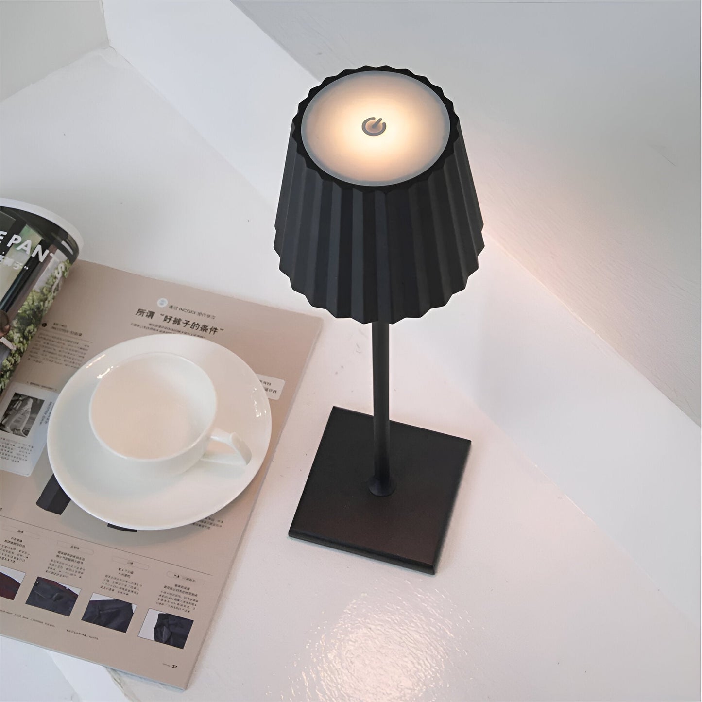 Lampe de Table LED Rechargeable - LuminaTouch-lampe-Olloret