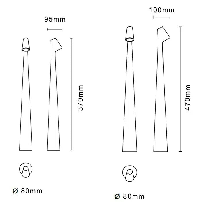 Lampe de Table LED Sans Fil - Oslo-Cordless Lamp-Olloret