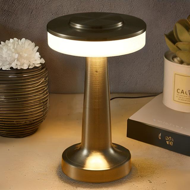 Lampe de Table Sans Fil - Giro-Cordless Rechargeable Table Lamp-Olloret