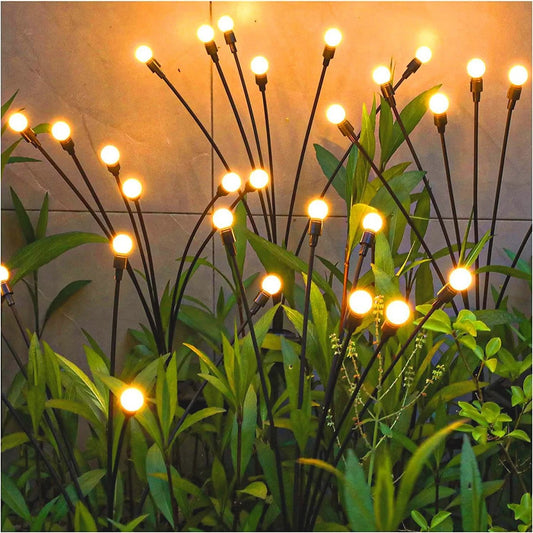 Lampes Solaire LED Effet Lucioles pour Éclairage Extérieur Jardin – Luminara