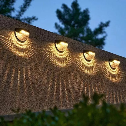 Applique Murale Solaire LED Éclairage Extérieur Jardin Résistante à l'Eau – Elara