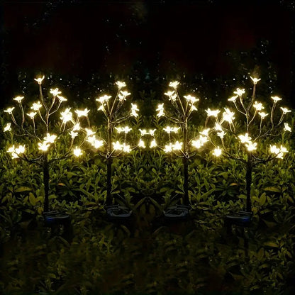 Lampe Solaire Jardin Élégante avec Panneau Solaire Autonome – Bloomea